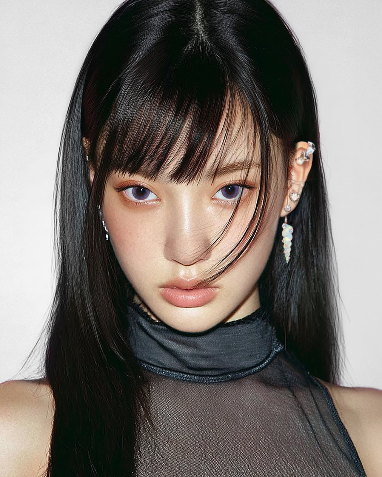 EEYS Lens Blush Blue color lens