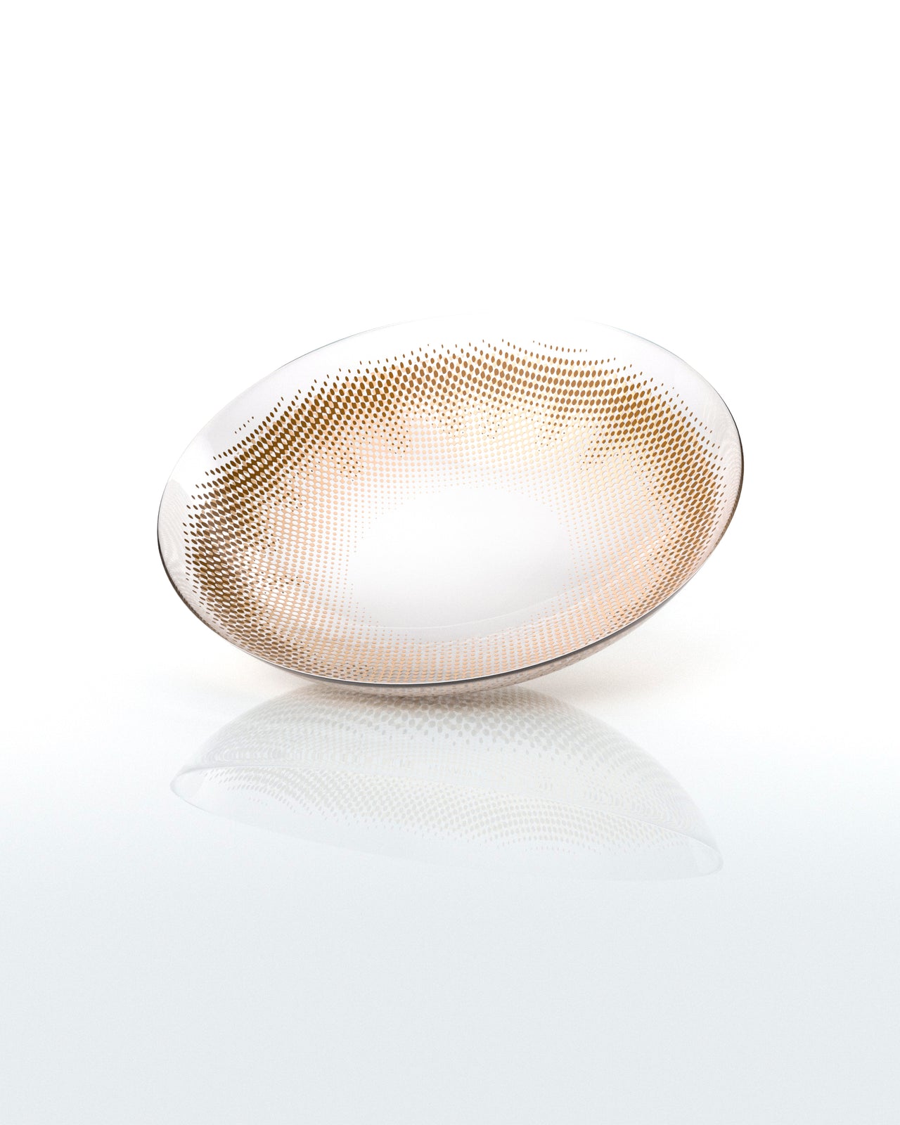 Tan Suede color contact lenses by EEYS Lens — natural warm tone inspired by Korean fashion, daily comfortable wear.