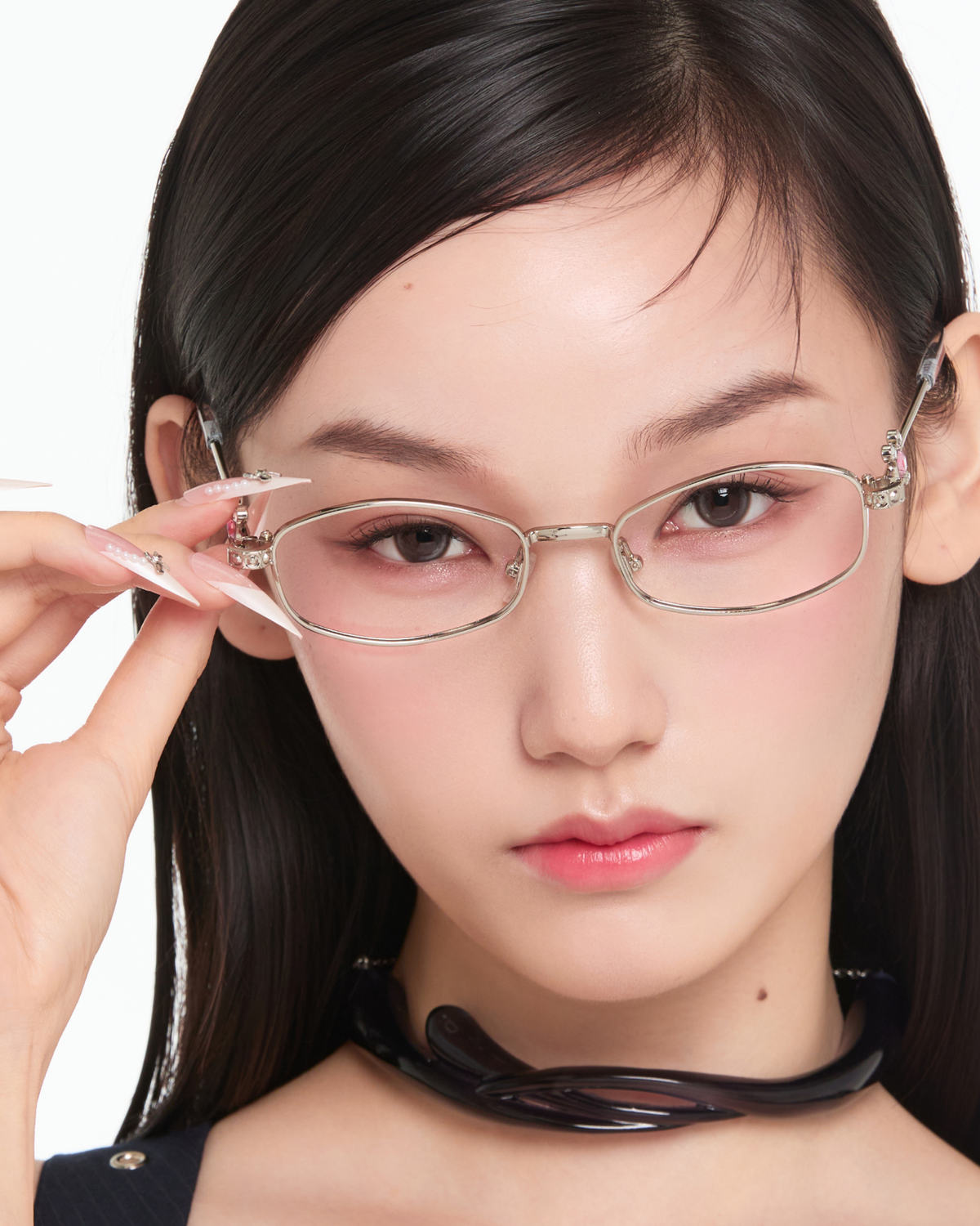 (문) - 스페이스블랙 원데이 콘택트렌즈