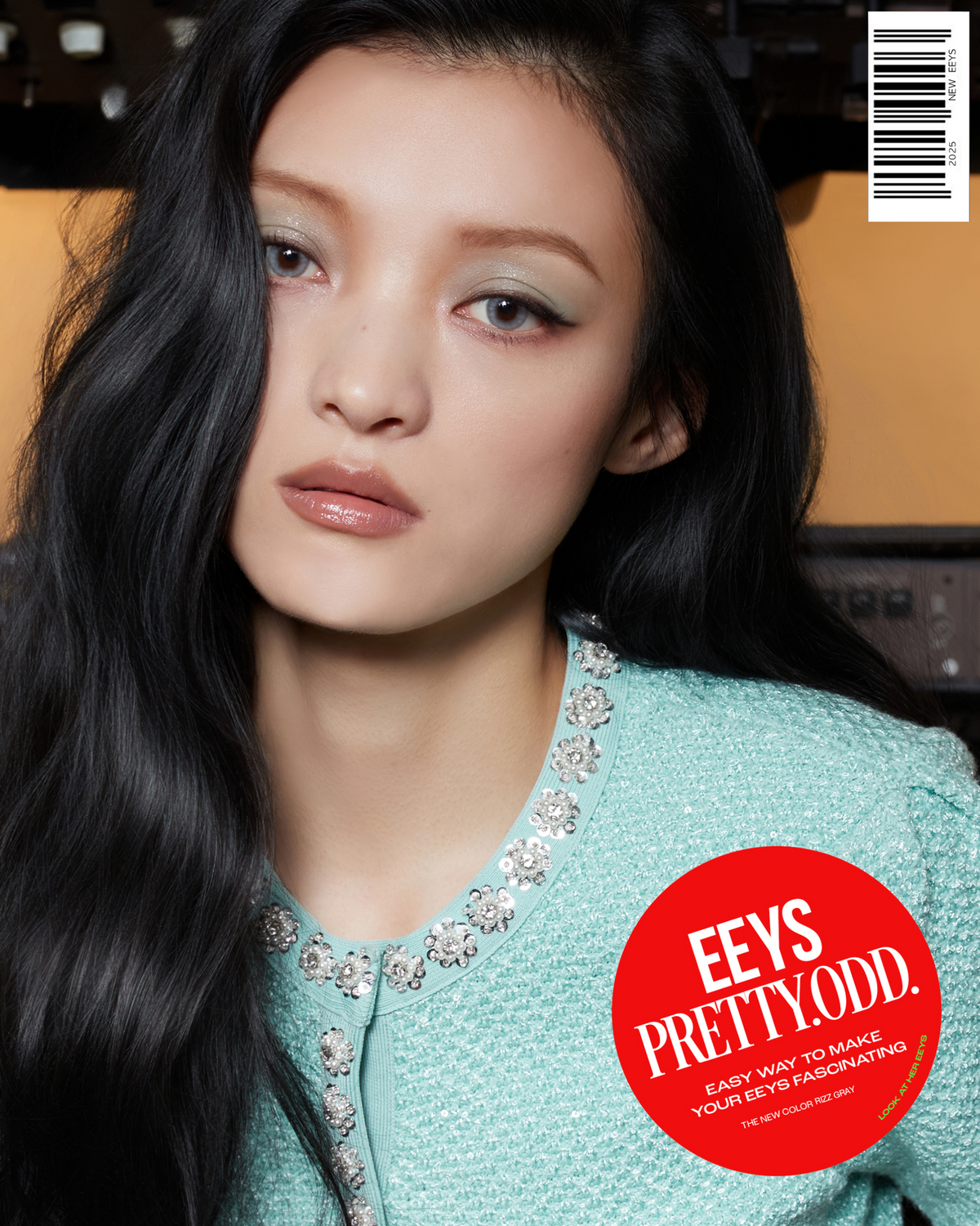 EEYS Lens Metal Boots Rizz Gray color contact lens